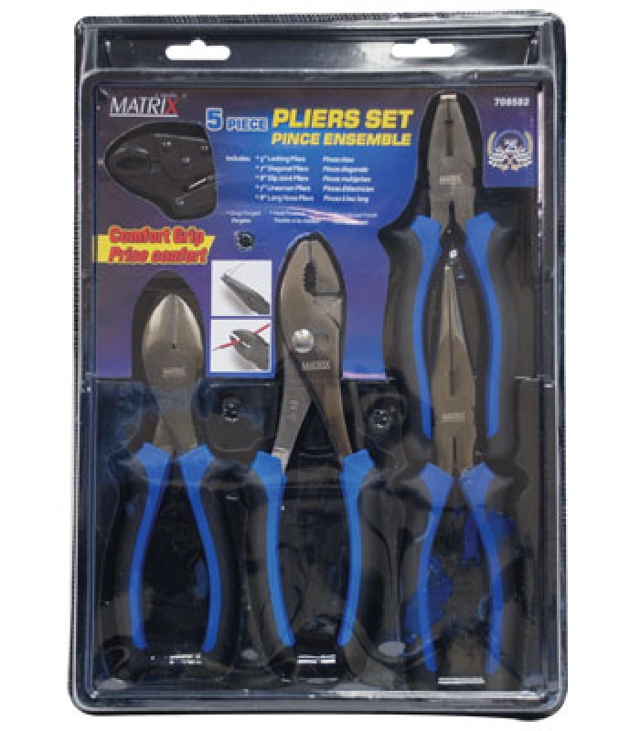 Matrix Canada Pliers Assorted 5pc Set