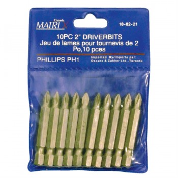 Matrix Canada Driver Bit PH N°1 - 2 in. 10/pk