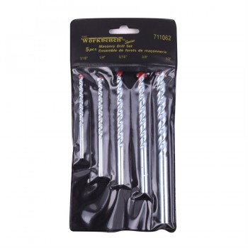 ToolTech Drill Bits Masonry 5pc Set