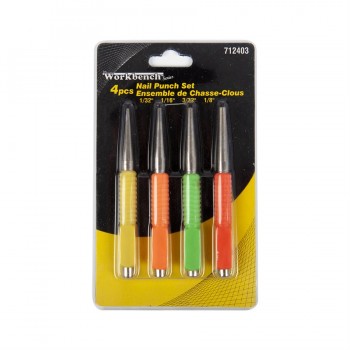 Workbench Nail Punch Set of 4