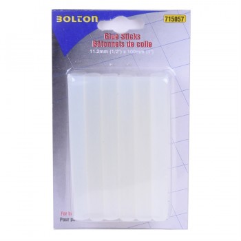 Bâtonnets de colle de 10cm - clair - Paquet de 12