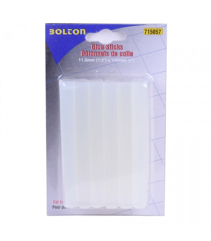 Pack of 12 Glue Sticks 10cm - Clear