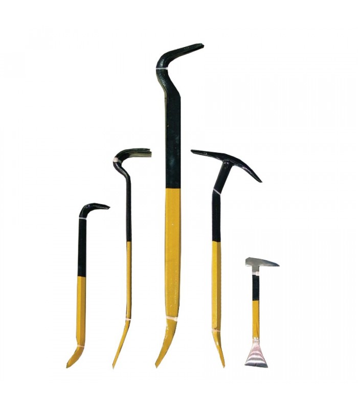 Tooltech Pry & Wrecking Bar - Set of 5