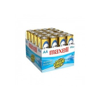 Maxell - AA Alkaline Batteries, 20 Pack