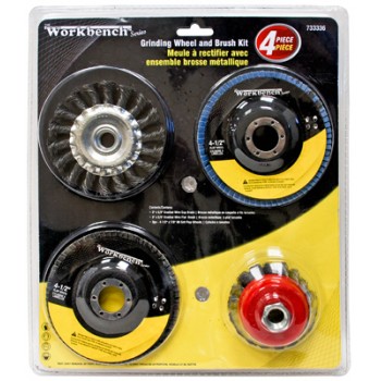 Ensemble de Meule et brosse 4 pièces de Workbench
