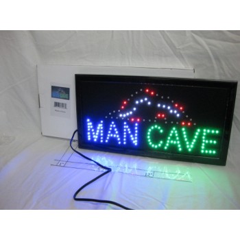 Enseigne Lumineuse Clignotante DEL - Man Cave