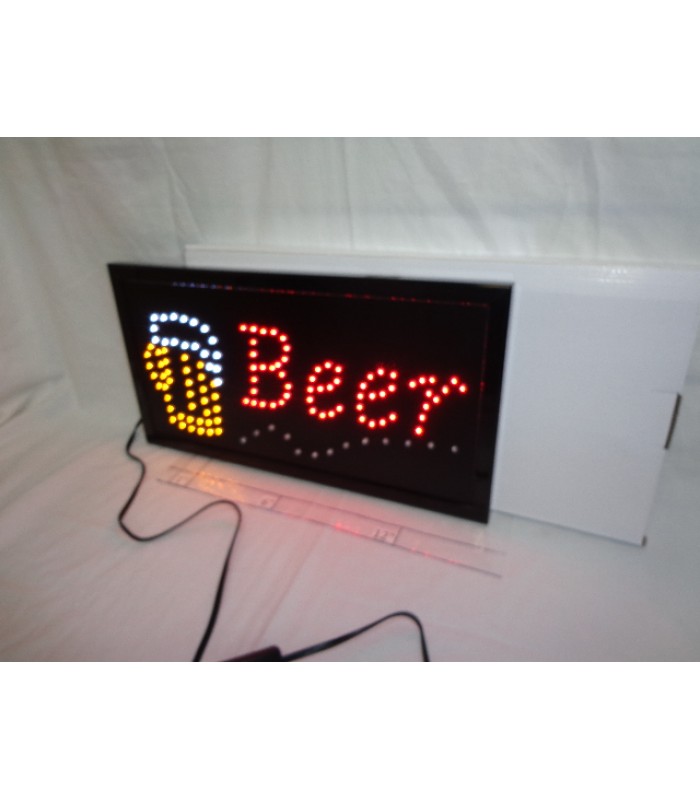 Enseigne Lumineuse Clignotante DEL - Beer