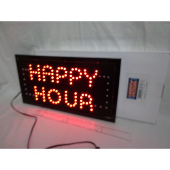 LED Flashing Sign - HAPPY HOUR