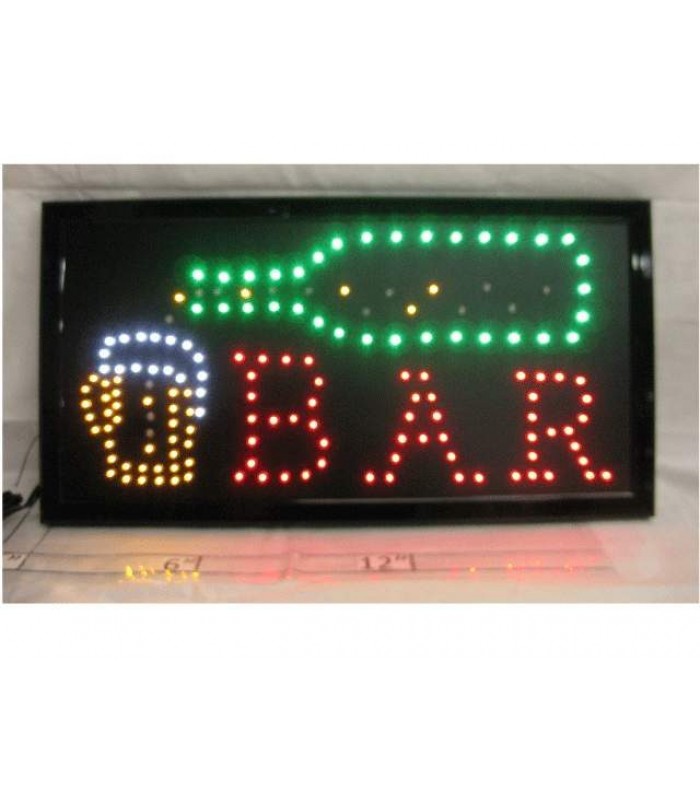 LED Flashing Sign - Bar Mug