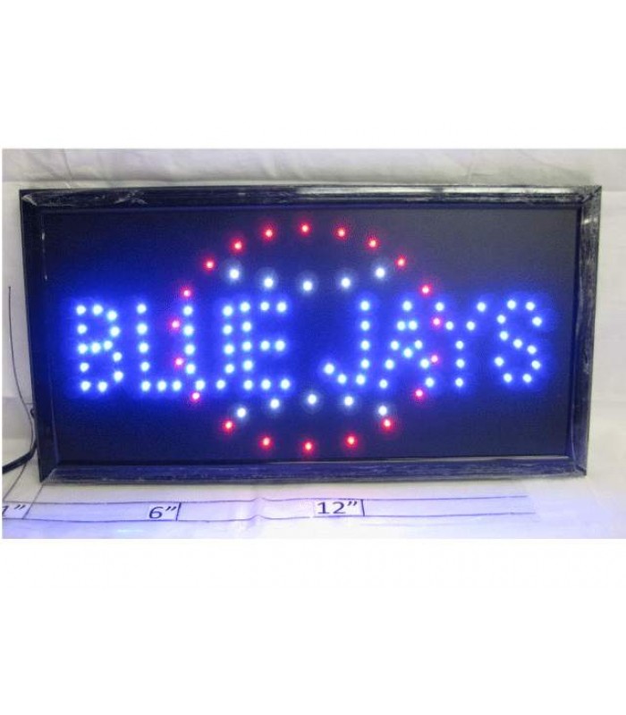 LED Flashing Sign - Blue Jays