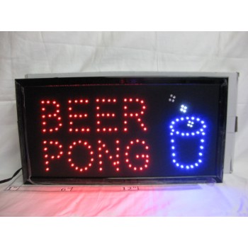 Enseigne Lumineuse Clignotante DEL - Beer Pong