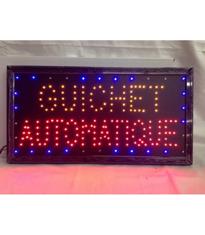 LED Flashing Sign - Guichet Automatique