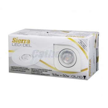 Electrimart GU10 LED Recessed fixture 6.5W - White