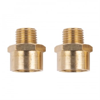 Adaptateurs de tuyeau à air 1/4 po. mâle x 3/8 po. de Bolton Air - 2 pcs