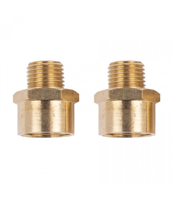 Adaptateurs de tuyeau à air 1/4 po. mâle x 3/8 po. de Bolton Air - 2 pcs