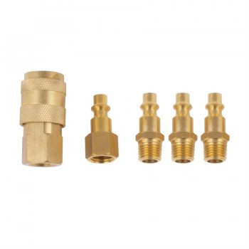 Ensemble de raccord rapide Universel de Bolton Air - 5 Pièces