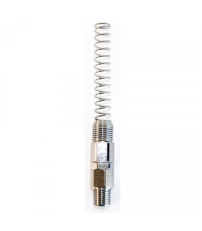 Raccord pivotant 1/4 po M NPT x 1/4 po cannelé de tuyau