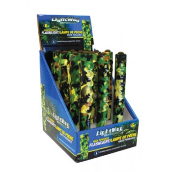 Lampe de poche stylo 6 LED camo couleur