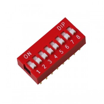Interrupteur DIP à 8 positions