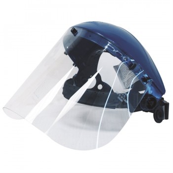 Dentec ValuGard Safety Faceshield with Swivelling Ratchet Suspension