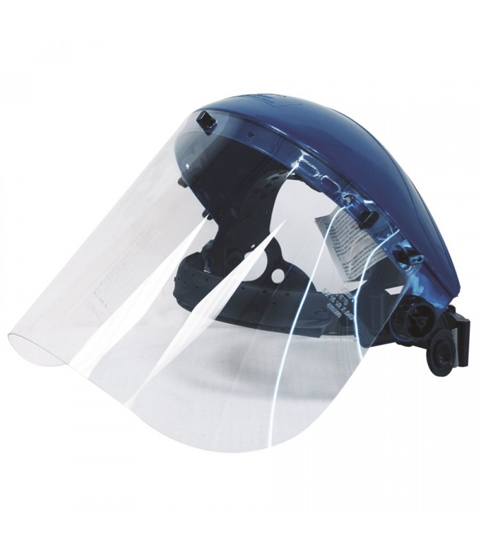 Dentec ValuGard Safety Faceshield with Swivelling Ratchet Suspension