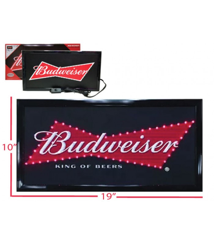 LED Flashing Sign -Budweizer