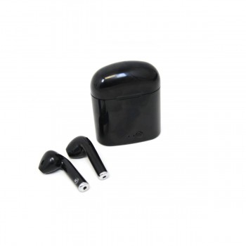 Écouteur Bluetooth pour iPhone ou Android, Noir, I7 TWS