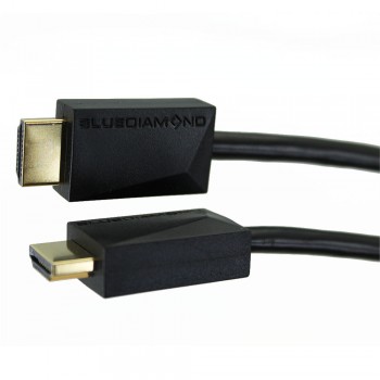 Câble HDMI Blue Diamond Haute Vitesse avec ethernet classifié CL3 - 15 pi.