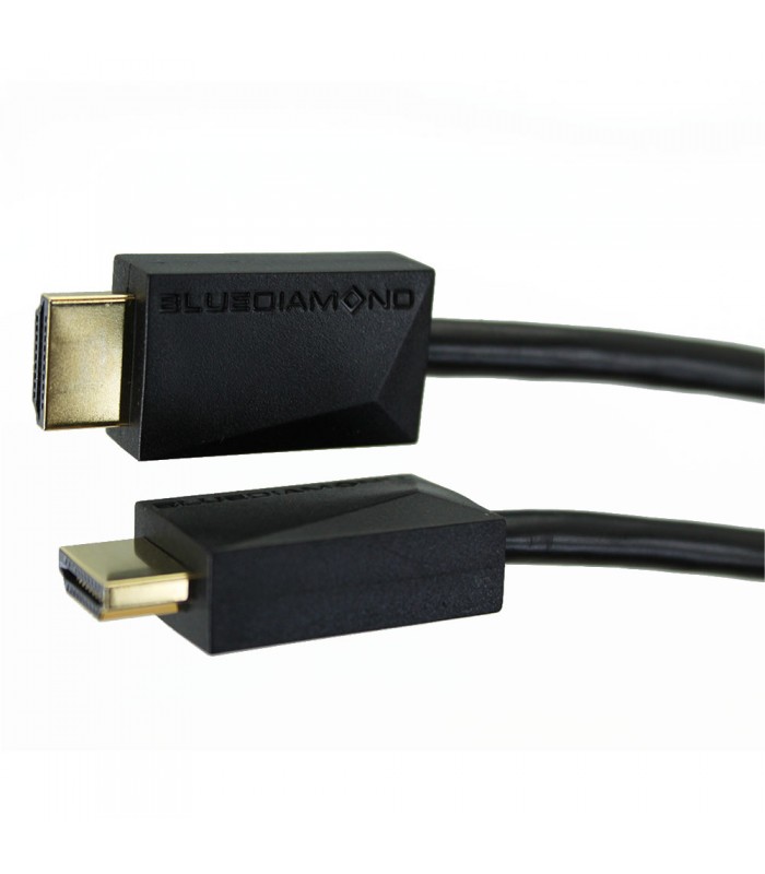 Câble HDMI Blue Diamond Haute Vitesse avec ethernet classifié CL3 Plenum - 50 pi.