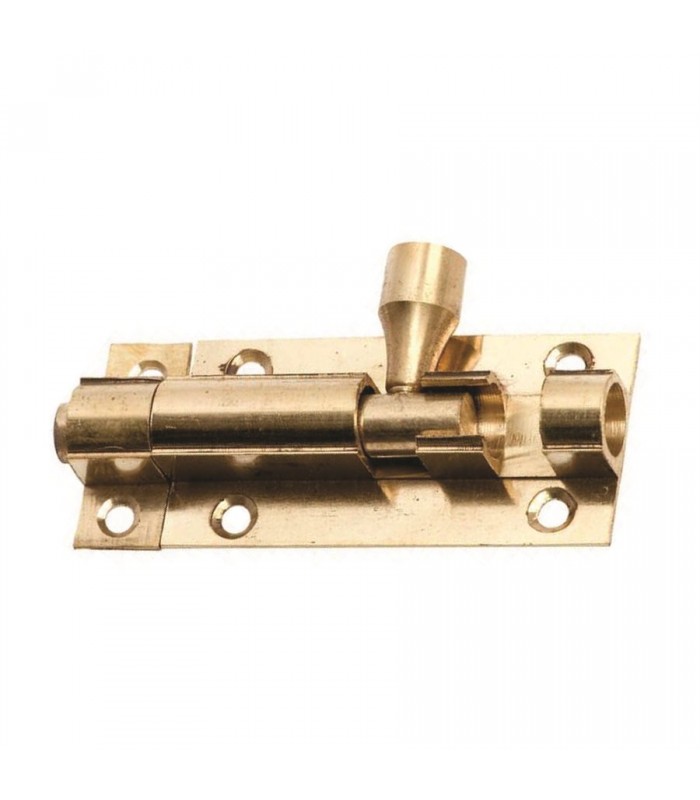 Tough Guard Solid Brass Barrel Bolt - 3 in.