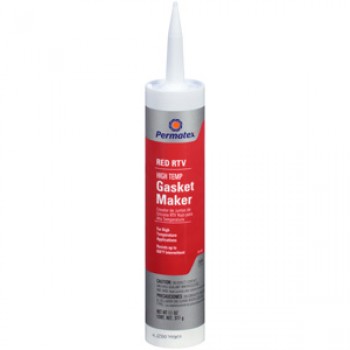 PERMATEX Red High Temp RTV Adhesive Sealant 300 ml