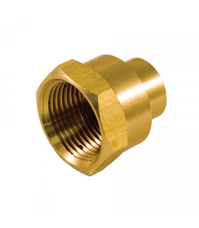 Aqua Dynamic Hub copper adapter 1/2 in. x 3/8 in.