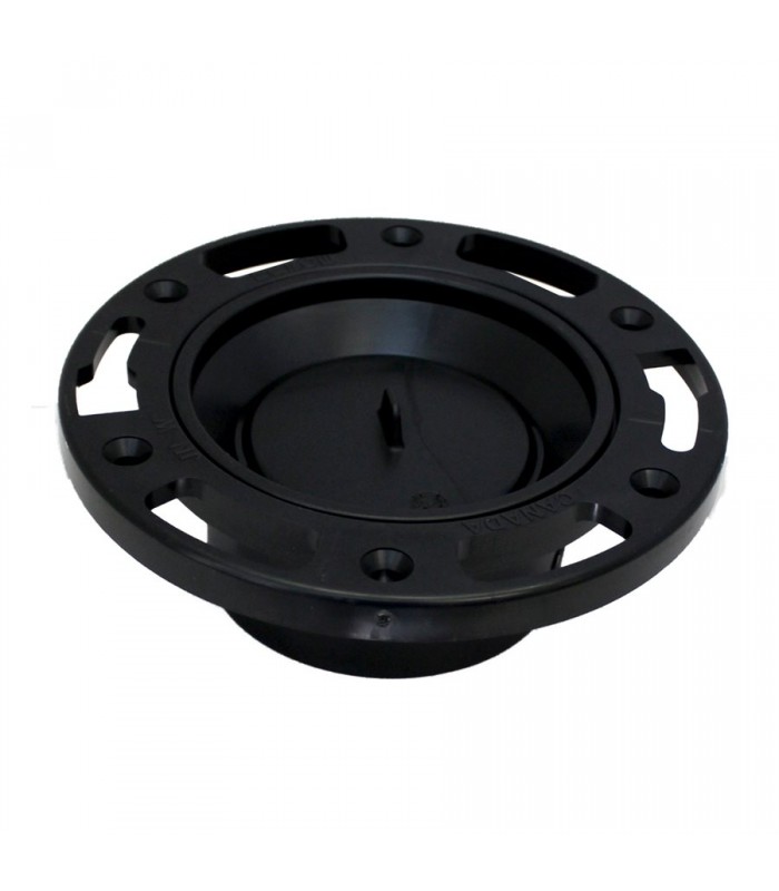 BOW ABS Adjustable Toilet Flange with Test Plate 3 x 4 in.