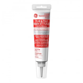 Silicone Sealant Résistant à la moisissure 82.8ml, Transparent