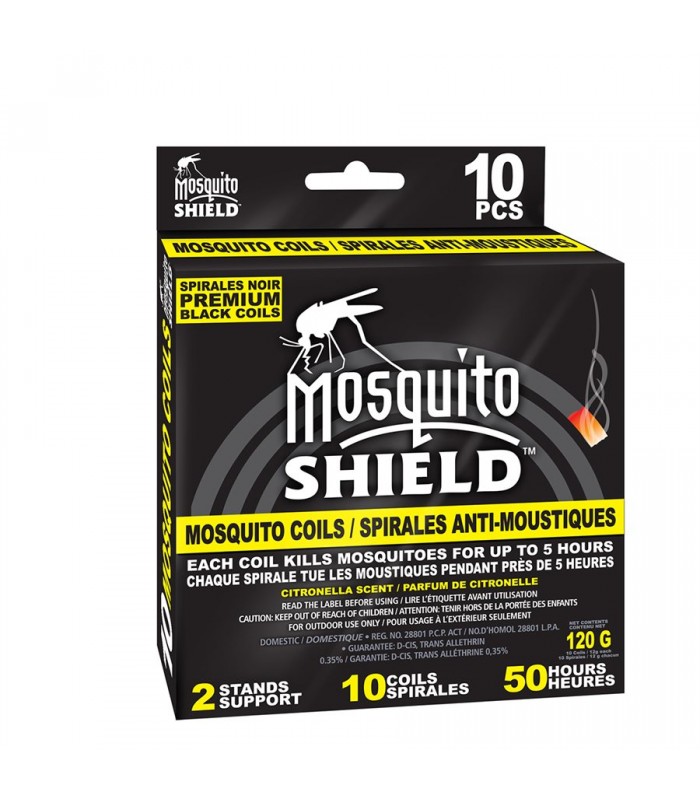 Mosquito Shield 10 Coils citronella scent