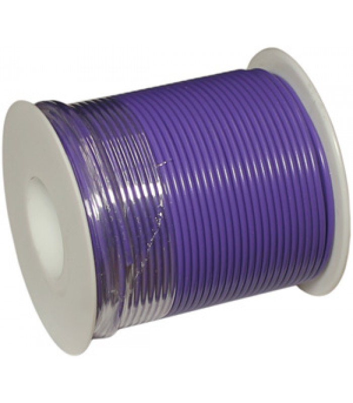 Pico 22 AWG Purple Primary / Hook Up Wire - 25 ft.