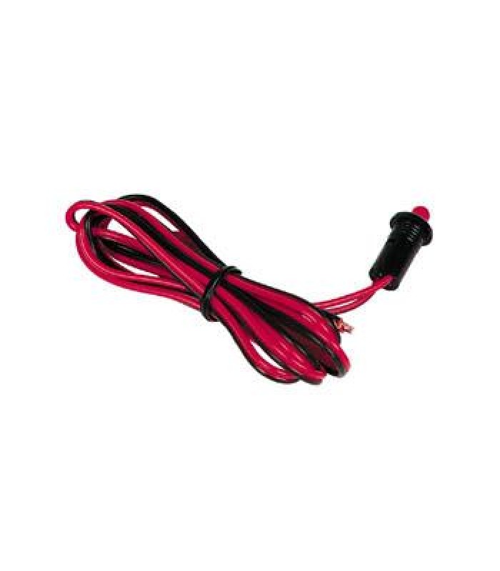 5-12 VOLT FLASHING LED SNAP - RED