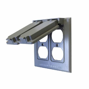 PureVolt Weatherproof Outlet Cover - 2 Gang
