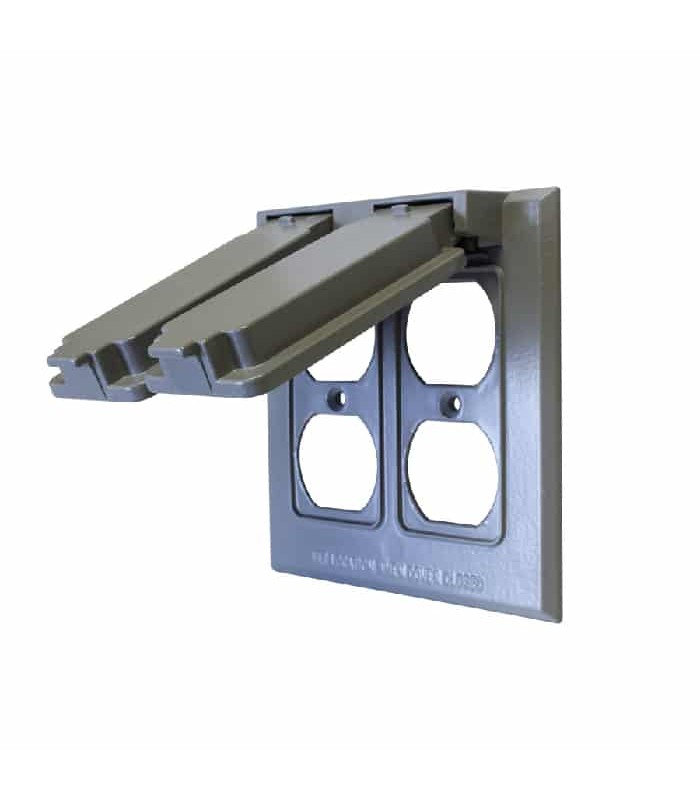 PureVolt Weatherproof Outlet Cover - 2 Gang