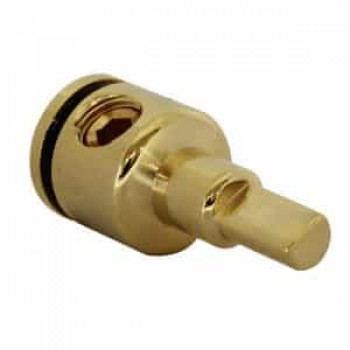 PureVolt Negative Power Ring Terminal Gold Plated - black