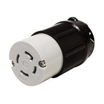 AC Female Plug Twist-Lock L15-30R / 250 V 30 A 3PH