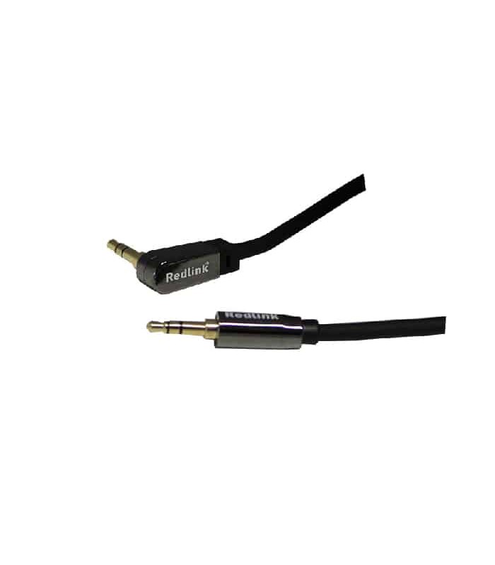 RedLink 3.5mm Male to 3.5mm Male Right Angle Cable - 2M