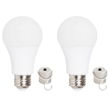 PureVolt 3000K Emergency Rechargeable LED Bulbs - Pack of 2