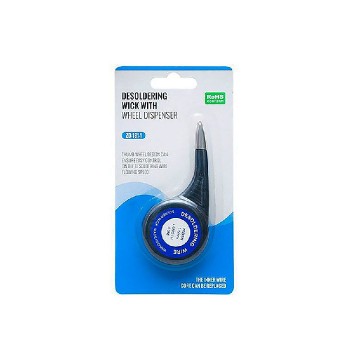 Tresse à dessouder avec dérouleur - 2.0mm x 1.5m
