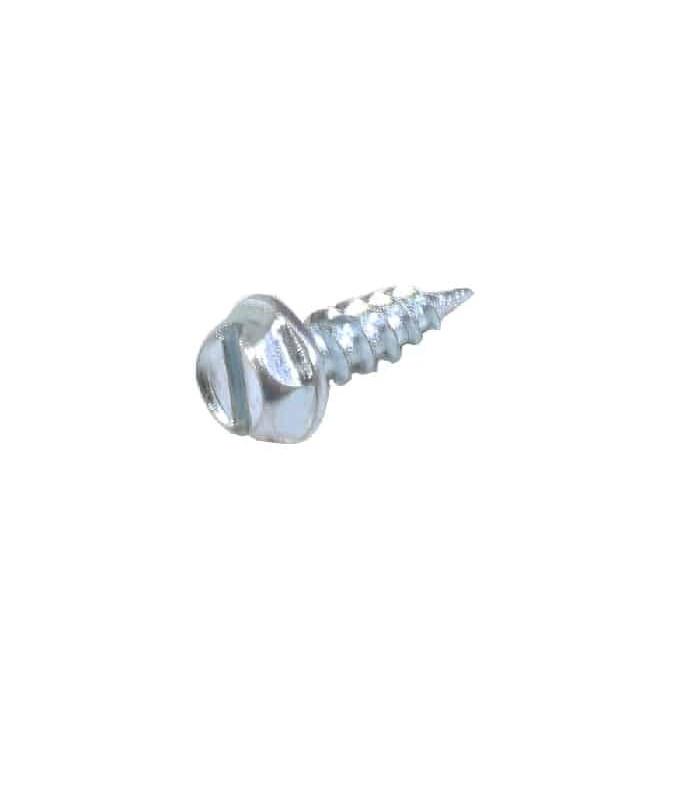 Hex Head Slotted Screw #8 X 1/2 in. - Pack of 500