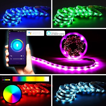 Ason Decor Smart Flexible LED Strip - 144 LED - IP65 - RGB / CCT- 2m