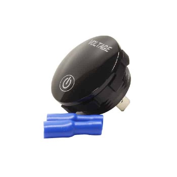 PureVolt Voltmètre numérique à DEL étanche - 12V