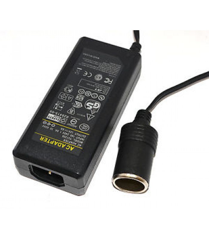 Linkit Security 12 Volt DC, 6A Power Supply with Cigarette Lighter Socket