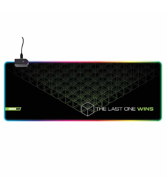 Ason Gamer Tapis de souris de jeux avec éclairage DEL RVB - 80cm X 30cm