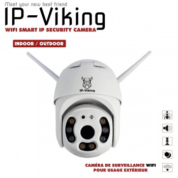 Caméra IP extérieur, Wi-Fi, 1080p, Infrarouge, 2 MP